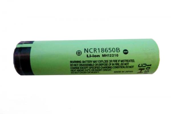 Li Ion - NCR 18650B - Panasonic -3,7V - 3400mAh - 5C